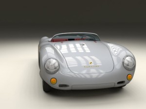 porsche 550 spyder 3D Модель