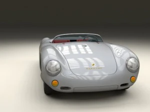 porsche 550 spyder 3D Model