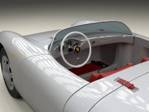 porsche 550 spyder 3D Model
