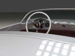 porsche 550 spyder 3D Model