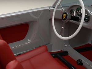 porsche 550 spyder 3D Модель