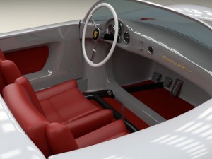 porsche 550 spyder 3D Модель
