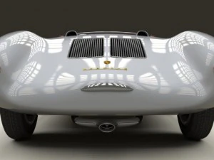 porsche 550 spyder 3D Model