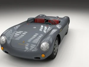 porsche 550 casus grisi 3D Model
