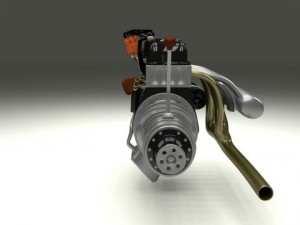 mercedes 300sl engine 3D मॉडल