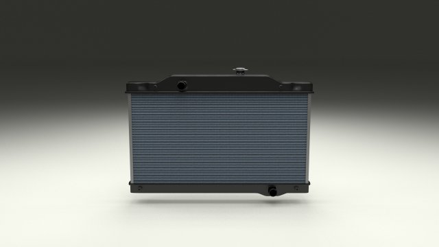 car radiator Modèle 3D .c4d .max .obj .3ds .fbx .stl .blend 