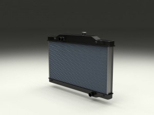 car radiator Modèle 3D