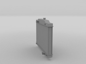 car radiator Modèle 3D