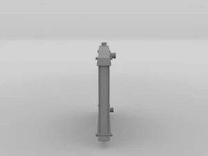 汽车散热器 3D 模型
