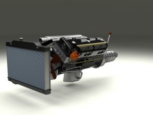 engine assembly 3D Model
