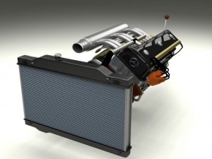 engine assembly 3D Model