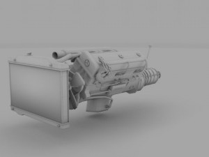 engine assembly 3D Model