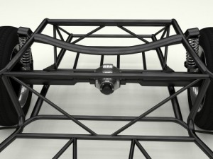 mercedes 300sl chassis 3D Model