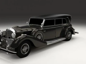 mercedes 770 staff car 3D Model