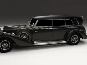 mercedes 770 staff car 3D Model