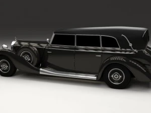 mercedes 770 staff car 3D Model