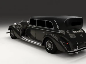 mercedes 770 staff car 3D Model