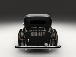mercedes 770 staff car 3D Model