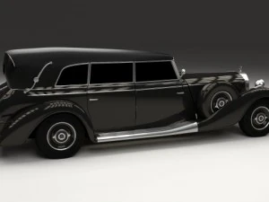 mercedes 770 staff car 3D Model