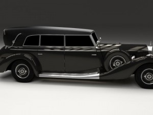 mercedes 770 staff car Modèle 3D