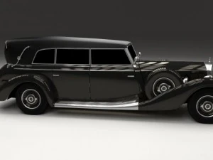 mercedes 770 staff car 3D Model