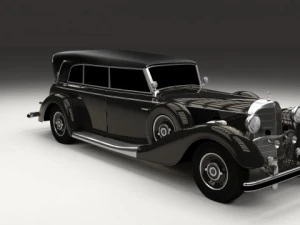 mercedes 770 staff car 3D Model