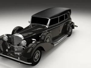mercedes 770 staff car 3D Model