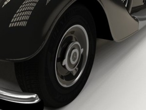 mercedes 770k grosser staff car 3D Model