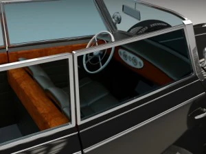 mercedes 770k staff car 3D Model