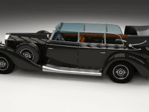 mercedes 770k staff car 3D Model