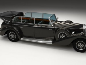 mercedes 770k staff car Model 3D