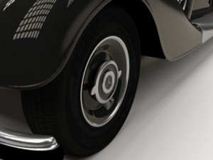mercedes 770k grosser nazi staff car 3D 모델