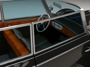 mercedes 770k grosser nazi staff car 3D 모델