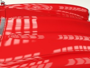 rigged mercedes 300sl w198 Modèle 3D