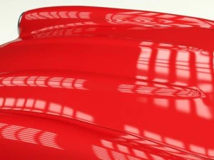 rigged mercedes 300sl w198 3D Model