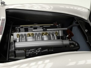 fully modelledrigged mercedes 300sl gullwing 3D Модель