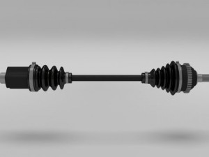 half axle 3D Model