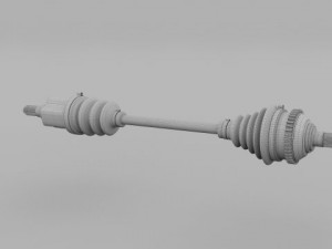 half axle 3D-Modell