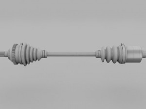 half axle 3D-Modell