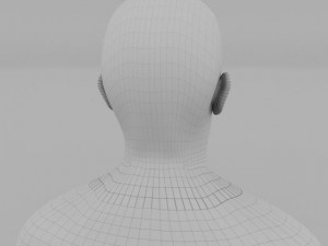 human male clay model 3D Model