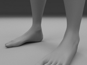 muscular human male clay model Modello 3D