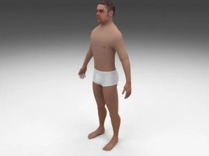 8k realistic human male man 3D Model