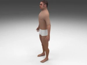 8k realistic human male man 3D Model