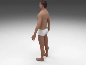 8k realistic human male man 3D Model