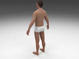 8k realistic human male man 3D Model