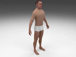 8k realistic human male man 3D Model