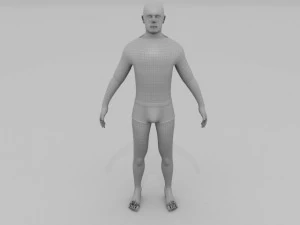 8k realistic human male man 3D Model