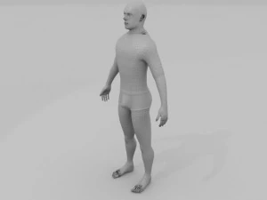 8k realistic human male man 3D Model