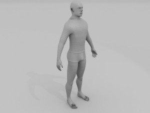 8k realistic human male man 3D Модель
