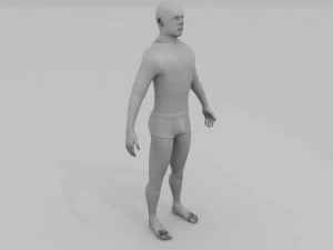 8k realistic human male man 3D Model